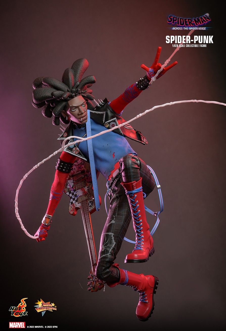 Hot Toys MMS726 Spider-Man: Across the Spider-Verse Spider-Punk 1/6th Scale  Collectible Figure