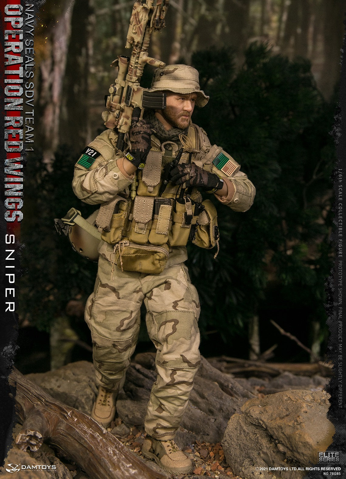 DamToys (78085) 1/6 Scale Operation Red Wings - NAVY SEALS SDV