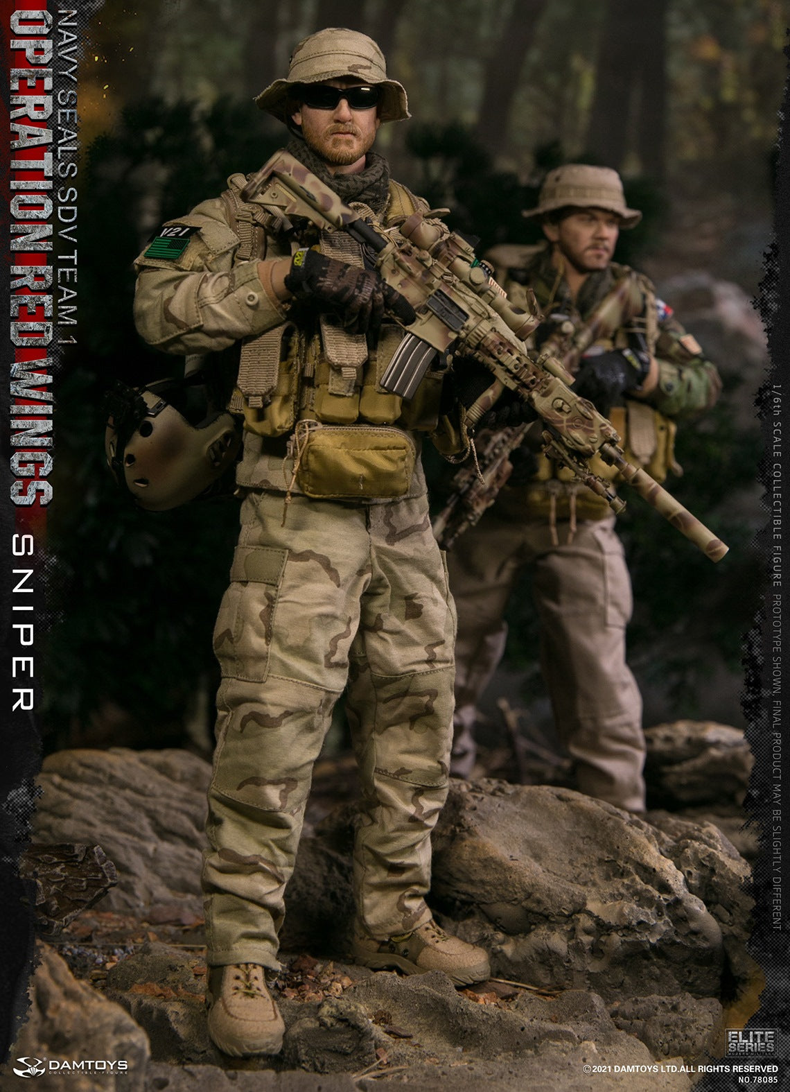 DamToys (78085) 1/6 Scale Operation Red Wings - NAVY SEALS SDV