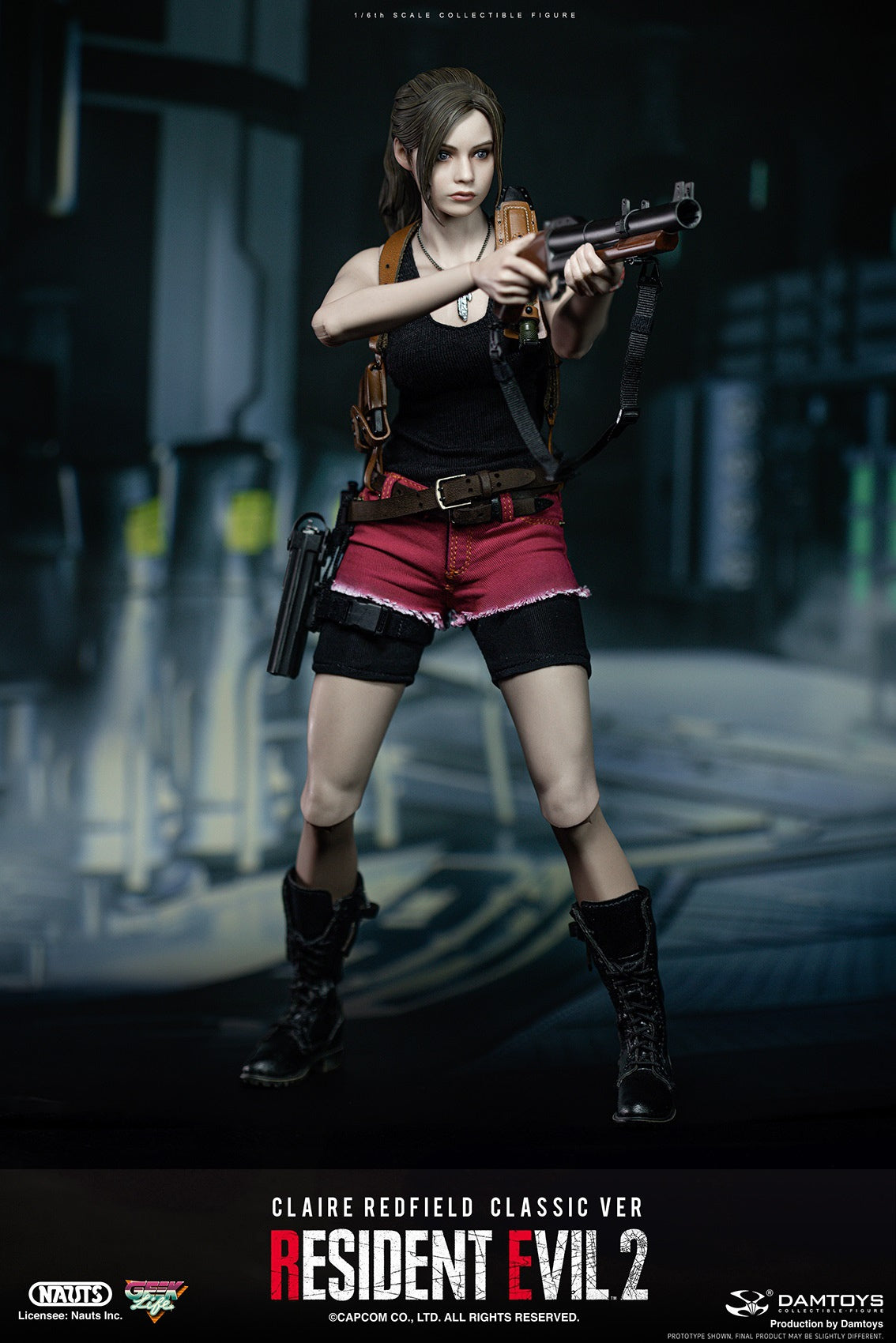DAMTOYS (DMS038) Resident Evil 2 –Claire Redfield 1/6th Scale