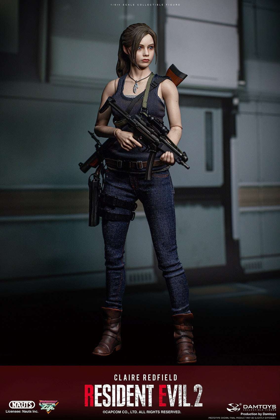 Damtoys Claire Redfield Resident Evil 2 DMS031