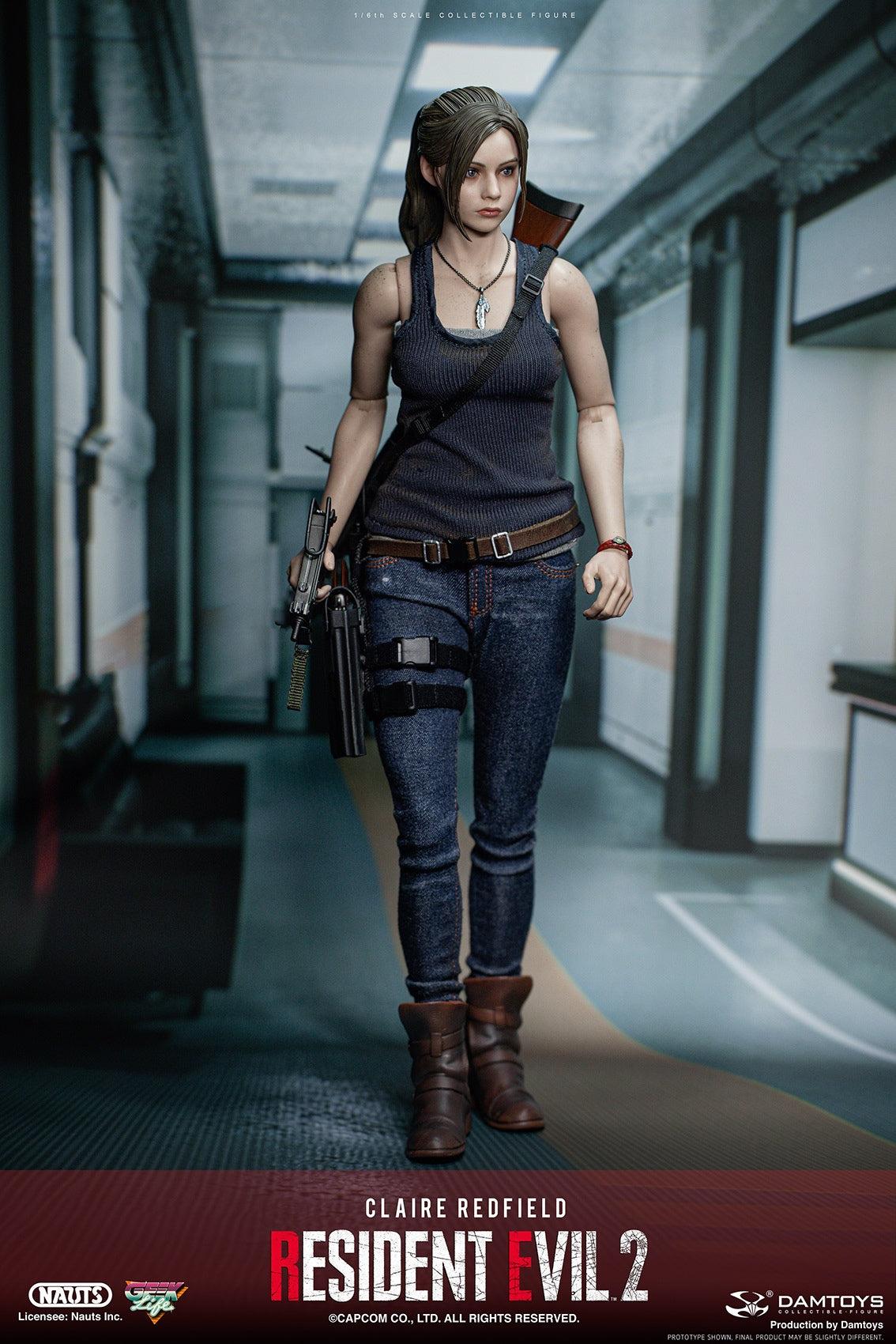 Resident Evil 2 Claire Redfield 1/6 Scale Figure Revealed