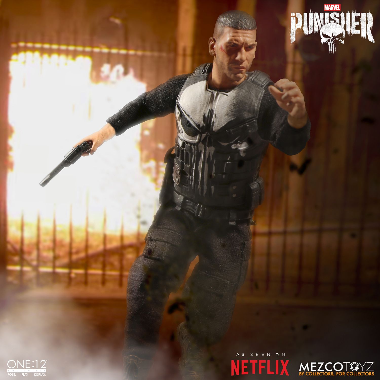 Mezco Toyz One:12 Collective Netflix Punisher Figure