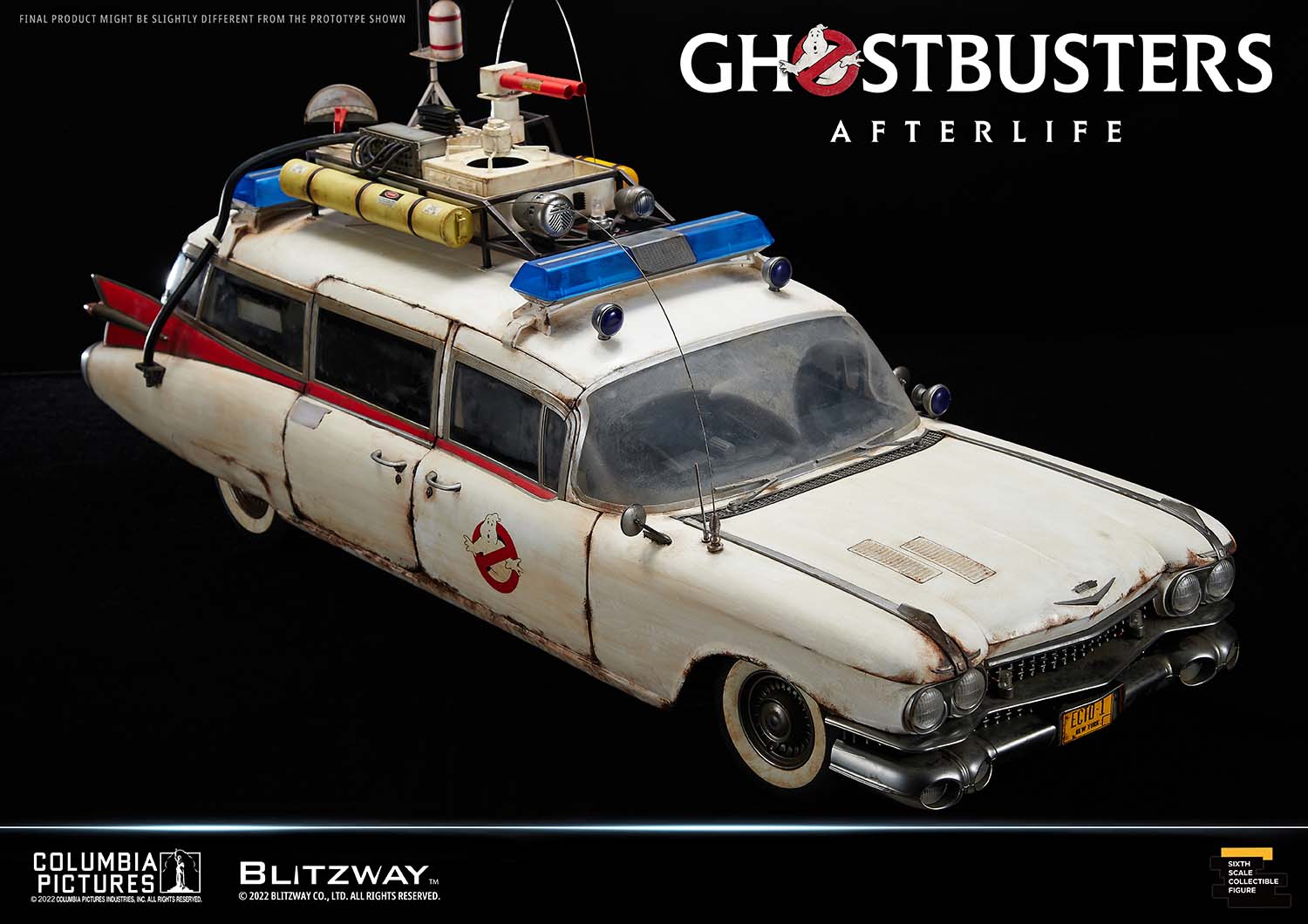 BLITZWAY (BW-UMS 11901) Ghostbusters: Afterlife – Ecto-1 1/6th Scale ...