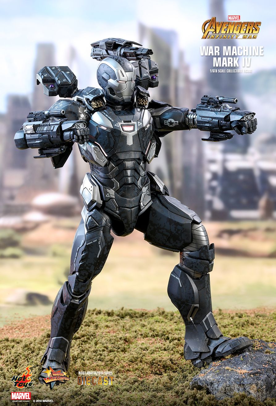 Hot Toys 1/6 MMS499D26 – Avengers: Infinity War – War Machine Mark IV IN  STOCK