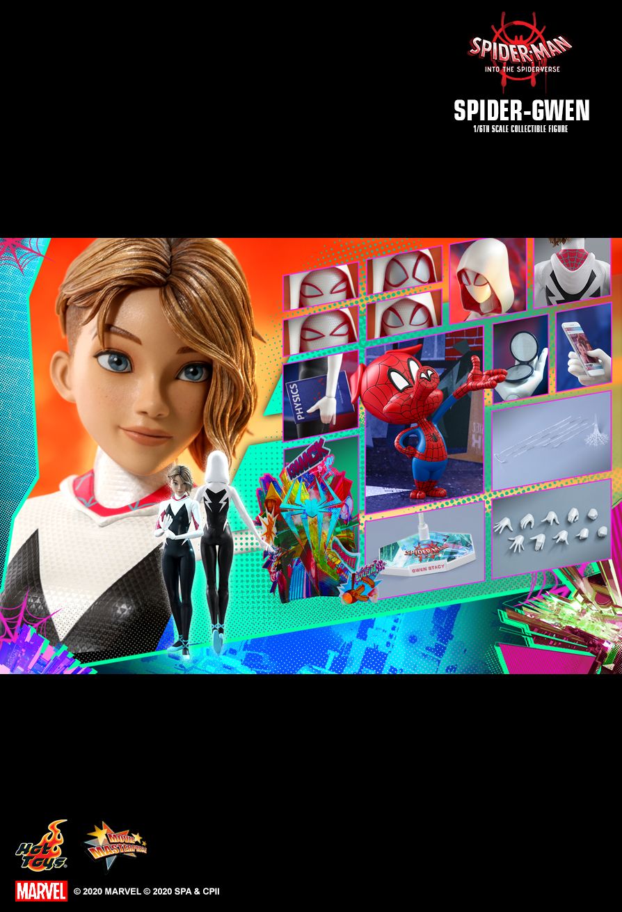 Hot Toys (MMS576) Spider-Man: Into The Spider-Verse – Spider-Gwen 1/6th  Scale Collectible Figure