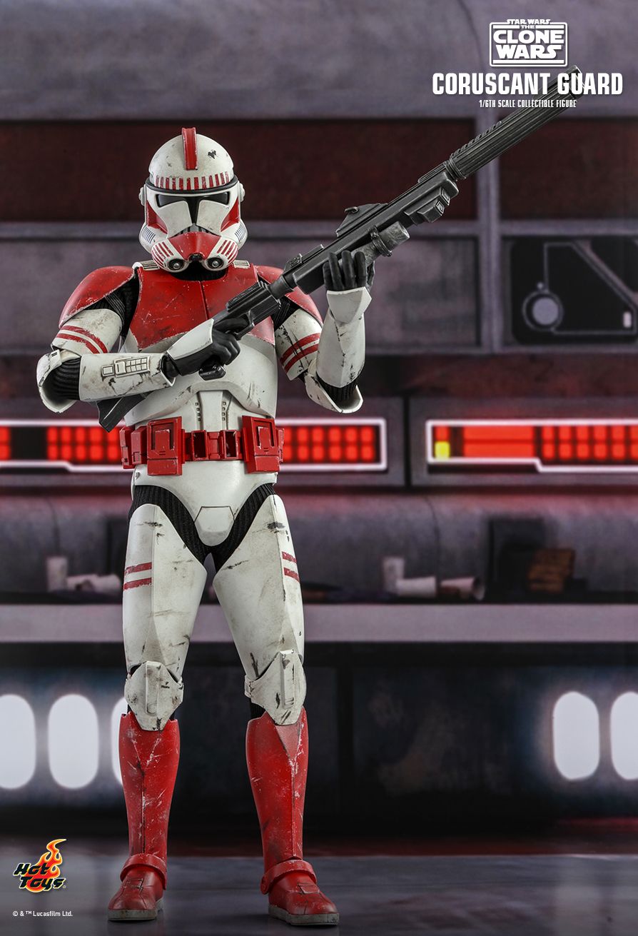 Hot Toys (TMS025) Star Wars: The Clone Wars – Coruscant Guard 1