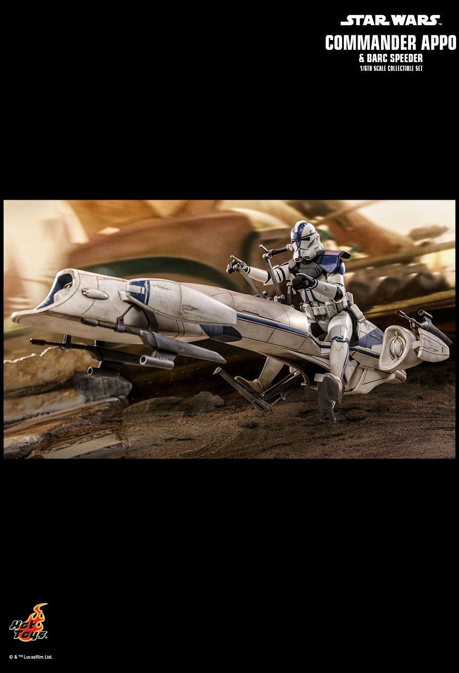 Hot Toys (TMS076) Star Wars: The Clone Wars – Commander Appo and