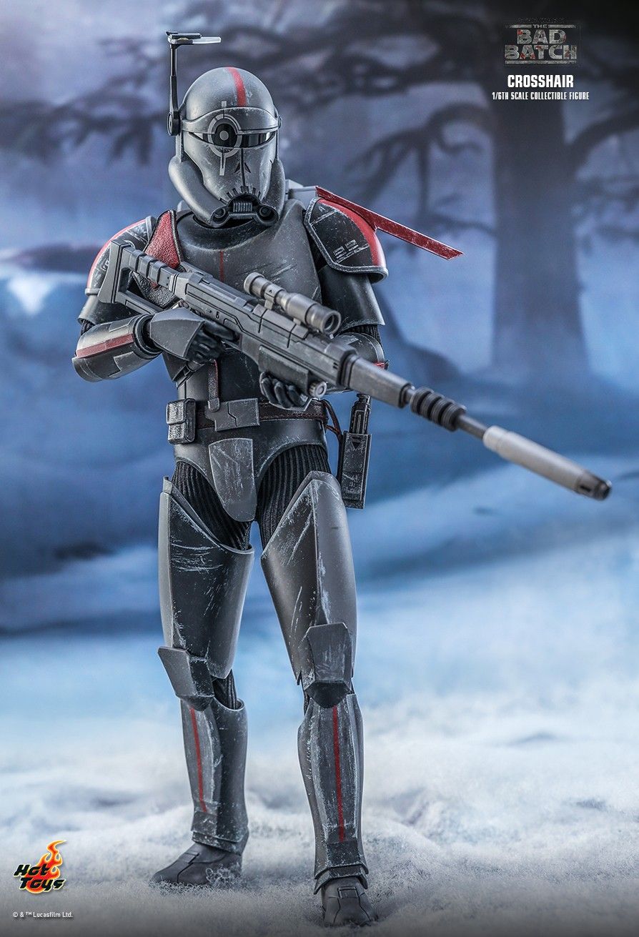 Hot Toys (TMS087) Star Wars: The Bad Batch – Crosshair 1/6th Scale